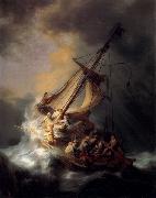 Rembrandt, Christ in the Storm on the Lake of Galilee,